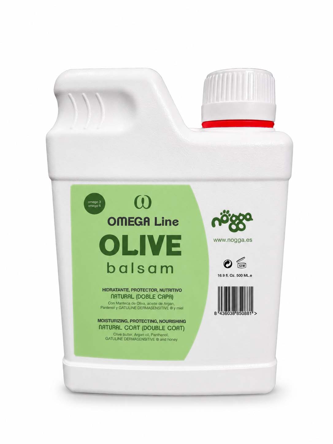 Olive Balsam Nogga Pelo Natural (Doble Capa)