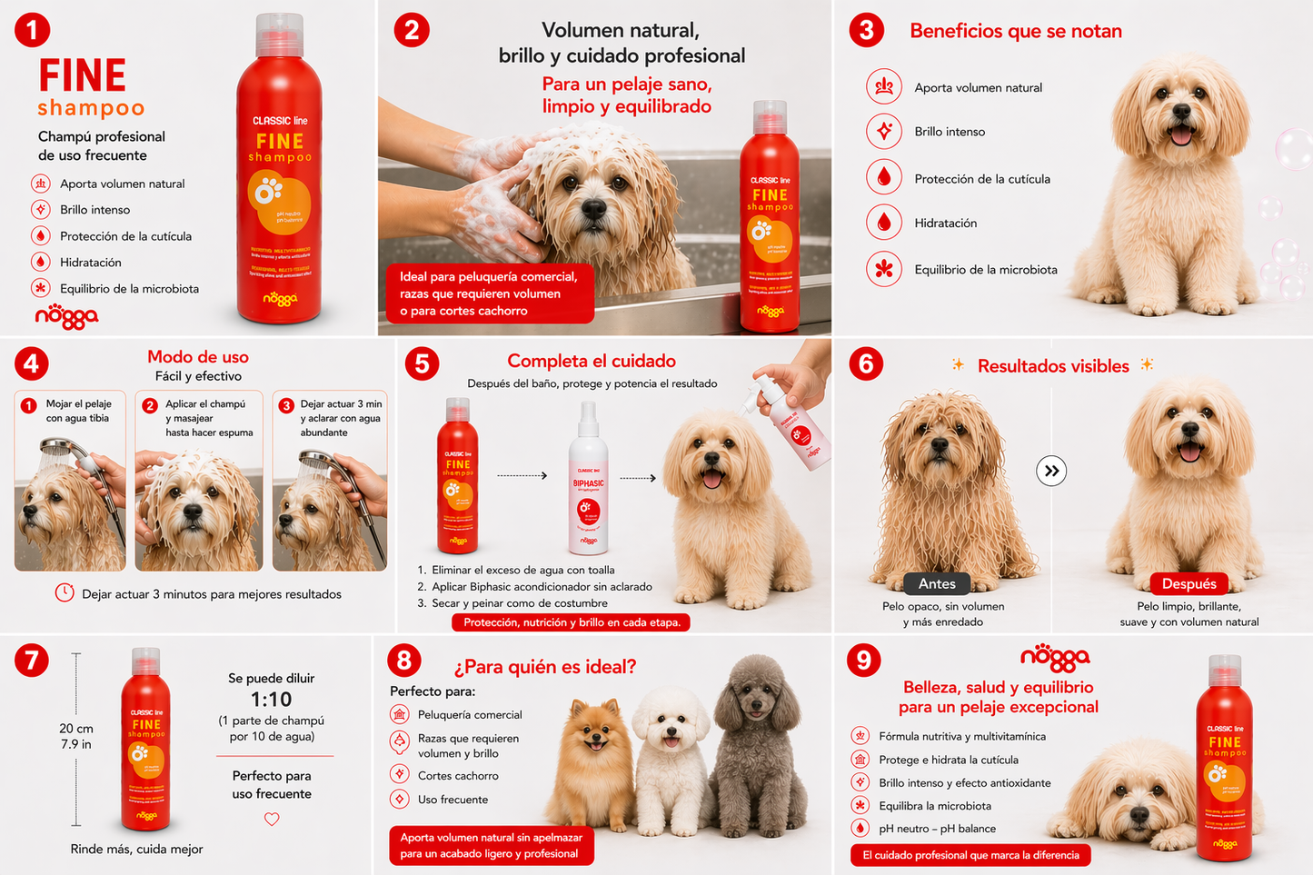 Fine Shampoo nogga